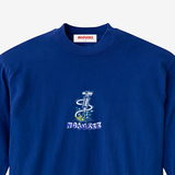 Hummer Garment dye L/S T-shirt COBALT BLUE