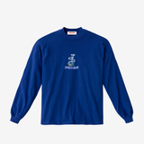 Hummer Garment dye L/S T-shirt COBALT BLUE