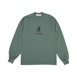 Hummer Garment dye L/S T-shirt ATLANTIC GREEN