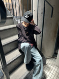 N Retro Style 3D 6panel Cap