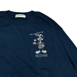 Rabbit L/S T-shirt (NAVY)