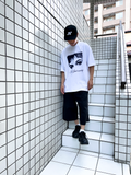 **DON'T BELIEVE EVERYTHING YOU SEE**  garment dyeT-shirt WHITE