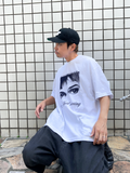**DON'T BELIEVE EVERYTHING YOU SEE**  garment dyeT-shirt WHITE