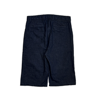 Slacks denim buggy short pants