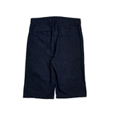 Slacks denim buggy short pants