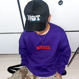 Brick logo crewneck sweat shirt